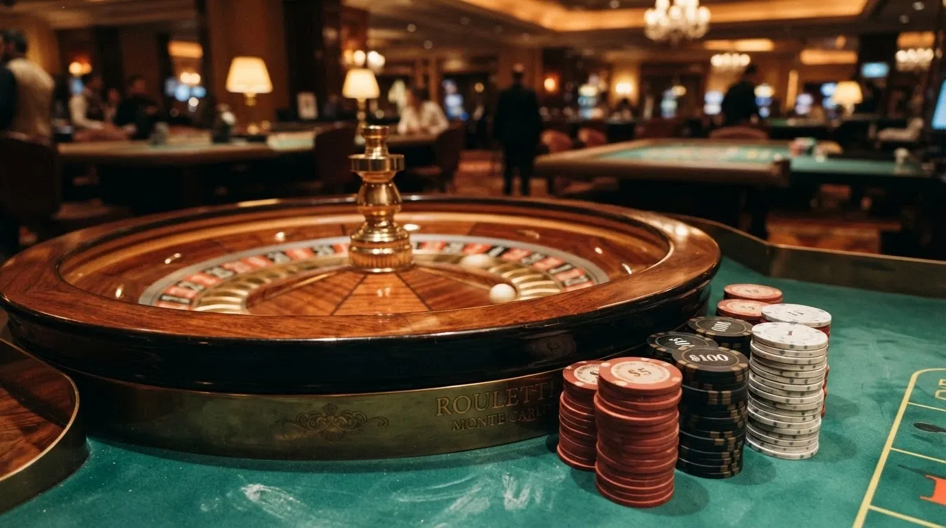 Una tabella comparativa stilizzata con dieci loghi di casinò online allineati in colonna e affiancati da indicatori grafici per bonus, catalogo slot e certificazione, su uno sfondo blu istituzionale
