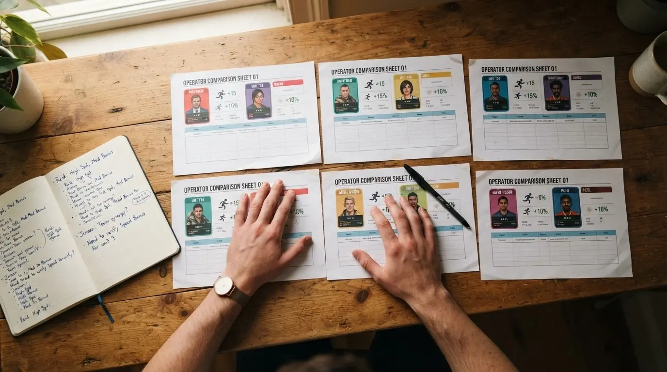 Composizione grafica con 10 carte minimali da casinò disposte su due file, ognuna con il nome di un operatore e un'icona che ne indica il tempo di prelievo