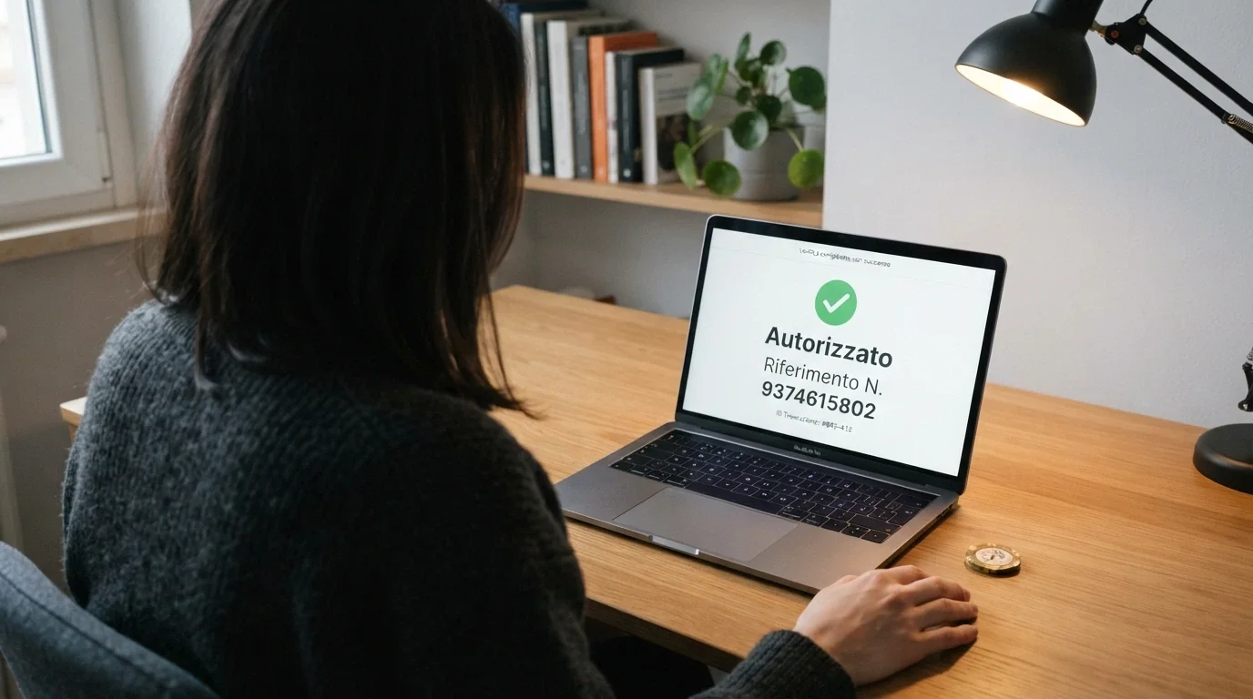 Logo ufficiale dell'Agenzia delle Dogane e dei Monopoli e dicitura «concessionario autorizzato» su schermo