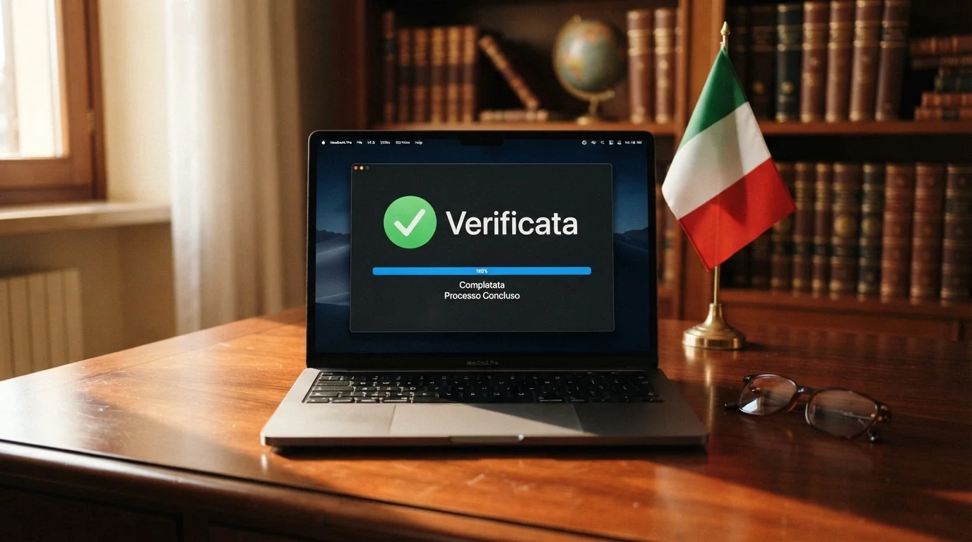 Il logo ufficiale dell'Agenzia delle Dogane e dei Monopoli accanto al testo del Decreto Legislativo 41/2024 aperto su un tavolo, con la bandiera italiana sullo sfondo