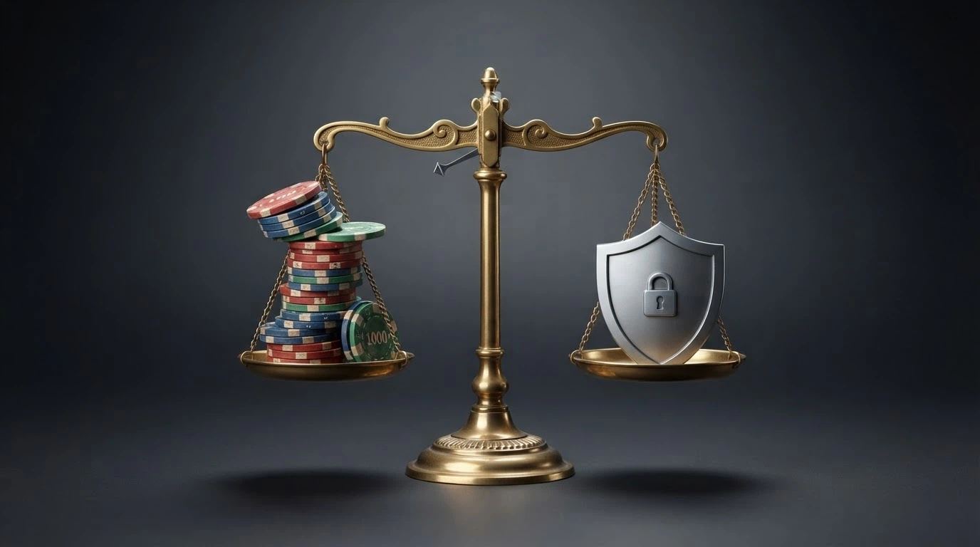 Una bilancia che pesa su un piatto un bonus vistoso e sull'altro gli strumenti di protezione del giocatore (RUA, limiti, tutele legali)